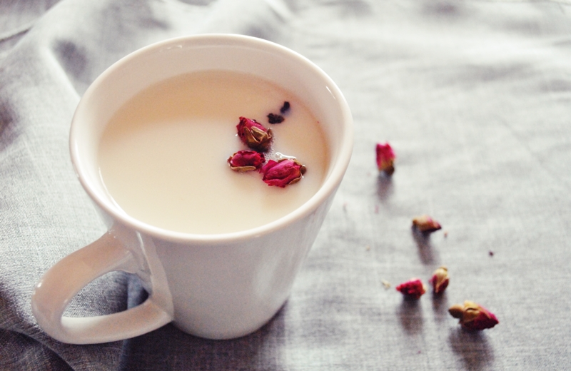 Rose Milk Tea - okie dokie artichokie