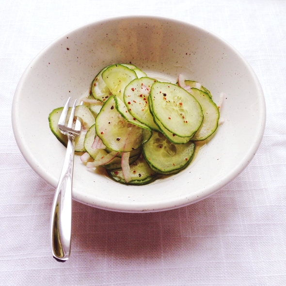 Cucumber-Red Onion Relish